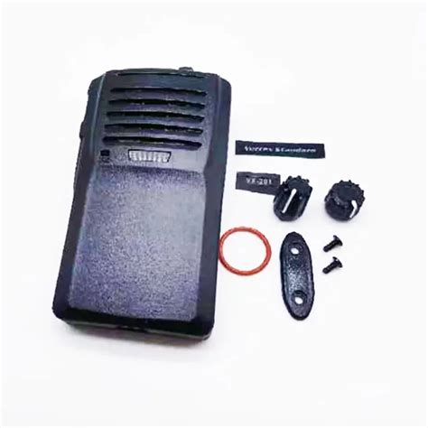 Set Front Cover Case Housing Shell With Volume Channel Knobs For Yaesu