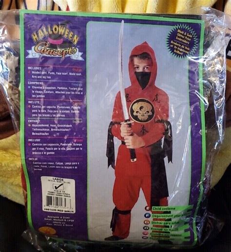 Halloween Concepts Ninja Kid Large Halloween Costume … - Gem