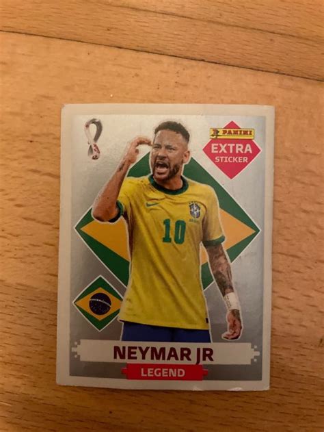 Panini Fifa Wm Katar Extra Sticker Neymar Kaufen Auf Ricardo