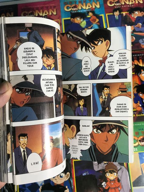 Komik Detektif Conan Seri Animasi Tv Berwarna 1 24 Buku Alat Tulis