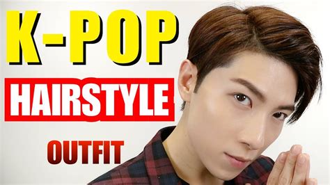 K Pop Star Hairstyle 2019 Outfit Tutorial 韓風造型 Twoblock Cut Get