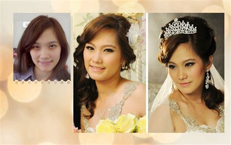 Make Up Before After By Marie Astrid Bridal Bridestory