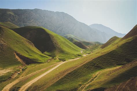 Free photo: Green Mountains - Clouds, Panoramic, Wide angle photography ...