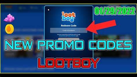 Lootboy New Codes January 2022 Nuevos Codigos De Lootboy Redeem Code