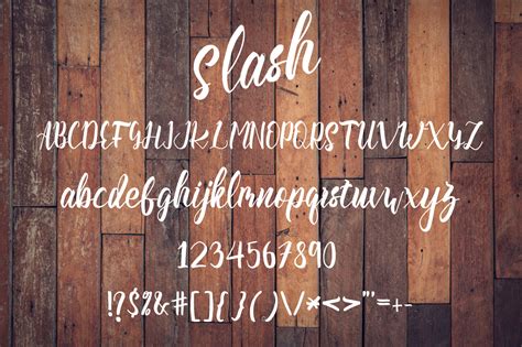 Download Slash font | fontsme.com