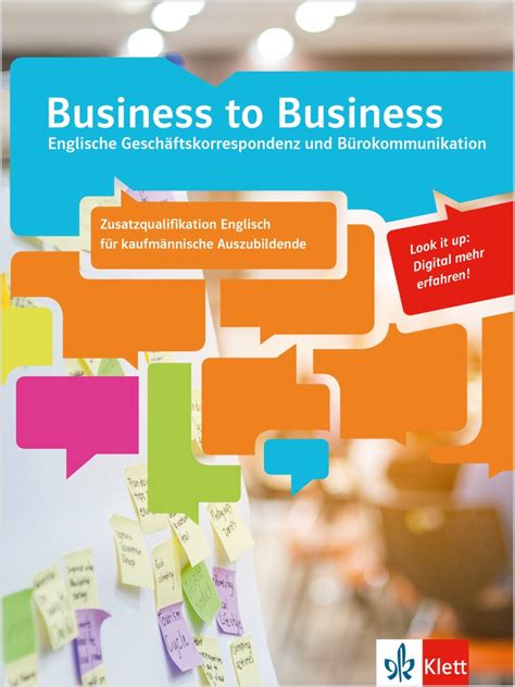 Ernst Klett Verlag Business To Business Zusatzqualifikation Englisch