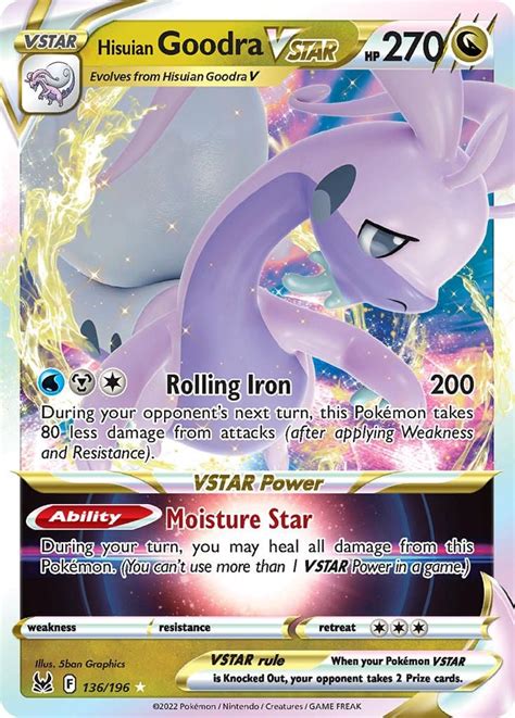 Goodra De Hisui V Astro Pok Mon Myp Cards