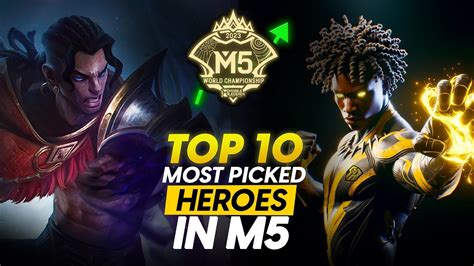 Top Most Picked Heroes In The M World Championship Youtube