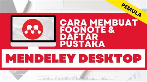 6 Cara Membuat Footnote Dan Daftar Pustaka Di Mendeley Desktop