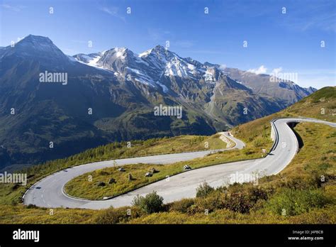 Austria Grossglockner Pass Stock Photo Alamy