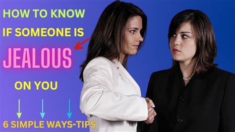 😣6 Signs Someone Is Secretly Jealous Of You How To Spot And Handle