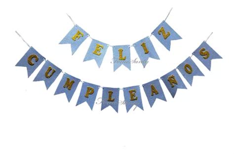 Banner Letrero Feliz Cumpleaños De Fomi Diamantado Foami En Venta En