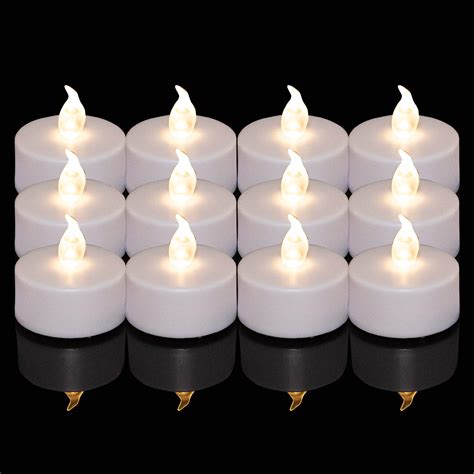 Battery Operated Led Tea Lights 1 100 Pack Flameless Led Bright Flickering Candles Long Lasting