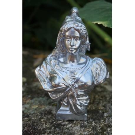 Re Ar Figurine Statuette Reproduction Marianne Argent Buste Style