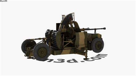 360 View Of Bofors 40 Mm Automatic Gun L 70 3d Model 3dmodels Store