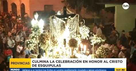 Cristo De Esquipulas Devotos Participan En Multitudinaria Procesi N