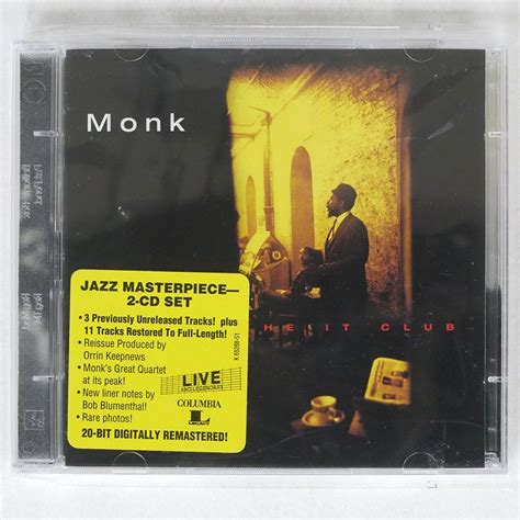 Yahoo オークション THELONIOUS MONK LIVE AT THE IT CLUB COMP SO