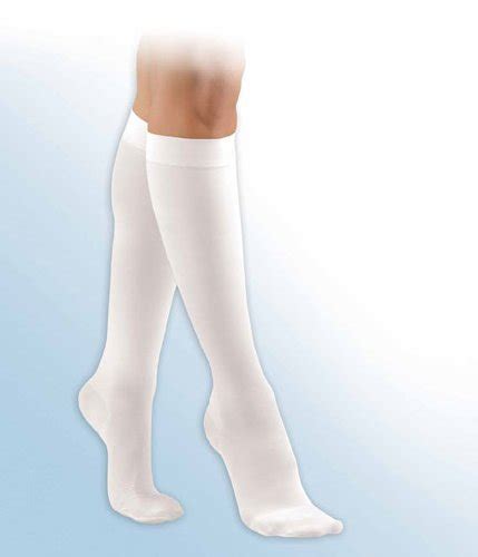 Order Fla Activa Anti Embolism Stockings 18 Mmhg Knee Highs Closed Toe Large White