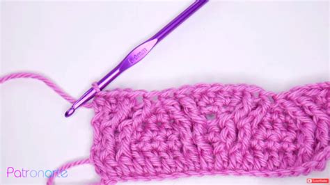 Punto Rombos En Relieve A Crochet Proyectos En Casa