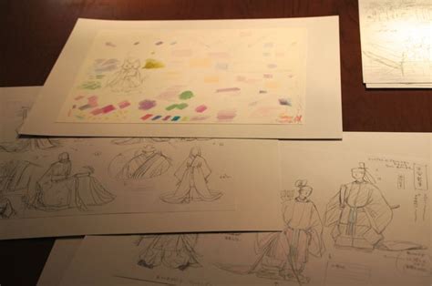 Heian Sketches By Artist Junko Suzuki For A Coloring Book Coloring