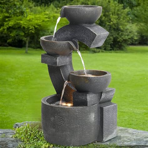 Electric Powered Water Fountains Sculpture