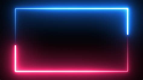 Saber neon glow color flowing rectangle background 3123185 Stock Photo at Vecteezy