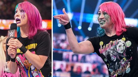 Asuka shares two-word reaction to praise from WWE star after RAW