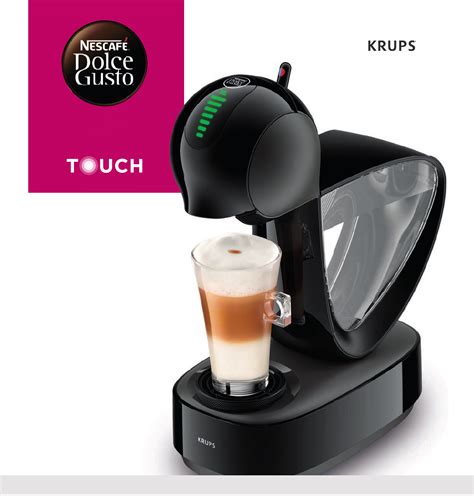 Krups Nescafé Dolce Gusto Infinissima Touch handleiding Nederlands