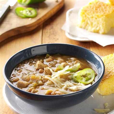 White Chicken Chili Recipe Taste Of Home