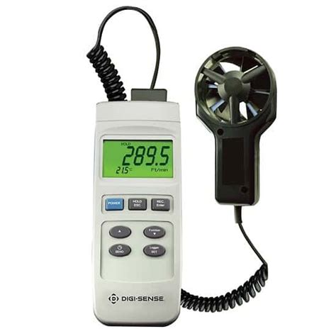 Digi Sense Heavy Duty Metal Vane Thermoanemometer With Datalogger From