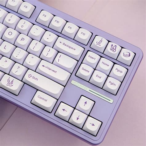 Lavender Purple Keycaps GMK Purple Keycap Set MA9MM Height Etsy