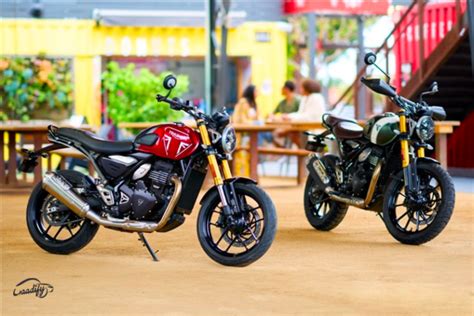 Triumph Speed 400 Vs Scrambler 400X Difference Explained