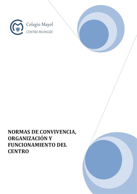 Pdf Normas De Convivencia OrganizaciÓn Y · Incorp Orar Las Normas De Convivencia