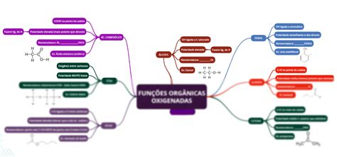 Solution Mapa Mental FunÇÕes Oxigenadas Química Studypool