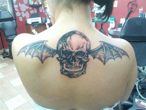 Avenged Sevenfold Deathbat Tattoo