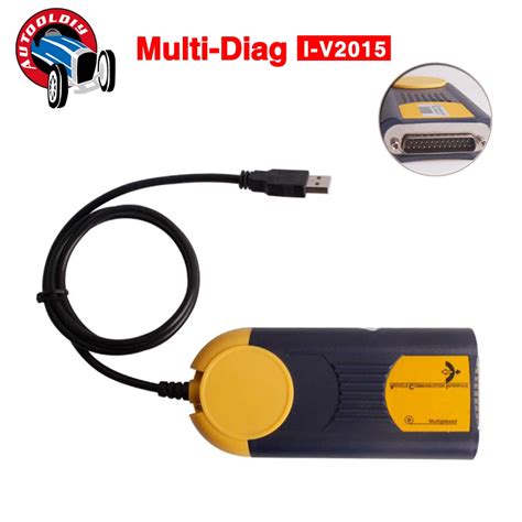 I 2015 Multi Diag Access J2534 Pass Thru OBD2 Device V2015 01 Multidiag