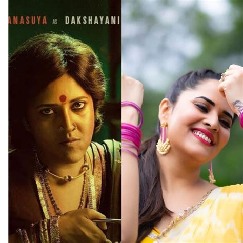 Allu Arjun And Rashmika Starrer Pushpa Fame Actress Anasuya Bharadwaj