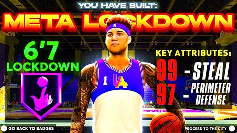 THE 1 META PRO AM LOCKDOWN DEFENDER BUILD IN NBA 2K23 YouTube