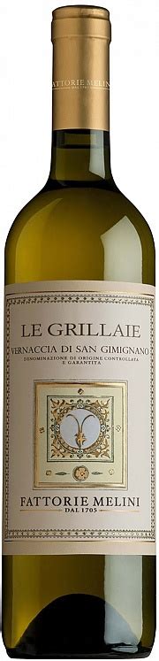 Вино Melini Vernaccia di San Gimignano 2020 Set 6 bottles Мелини