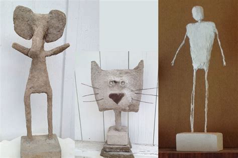 Making Cement Sculptures - Sharon Pierce McCullough