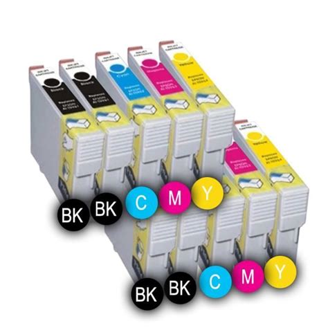 Cartouches Encre Compatibles D Encre Inkpro Assorties T Bk T Y