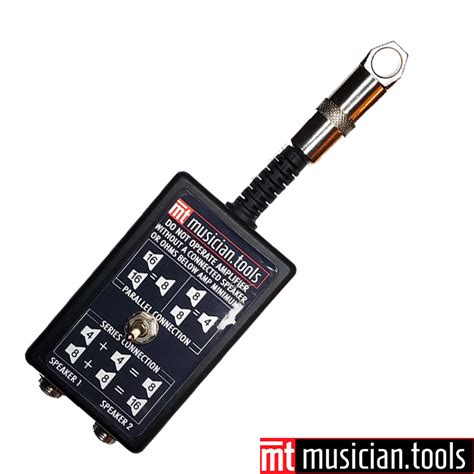 Musician.Tools External Speaker Expander for Guitar & Bass Amplifiers