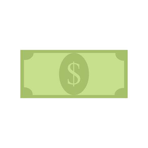 Dollar Banknote Cartoon Isolated By Thehungryjpeg