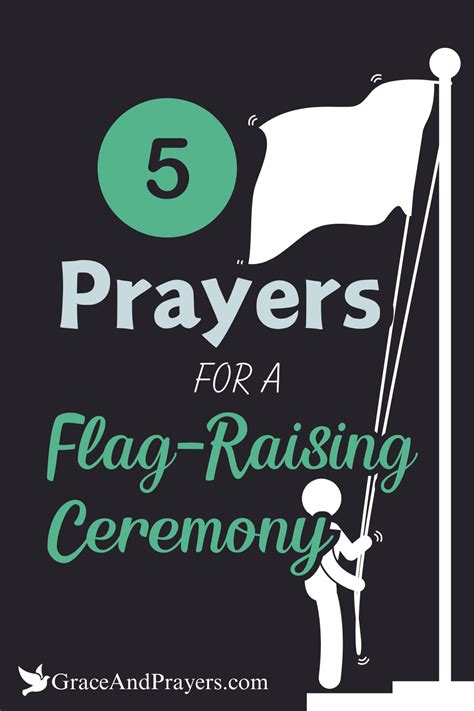 5 Prayers For A Flag Raising Ceremony Grace And Prayers