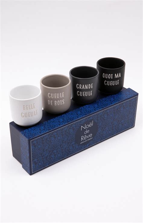 Coffret cadeau tasses à café 7 00 Armand Thiery