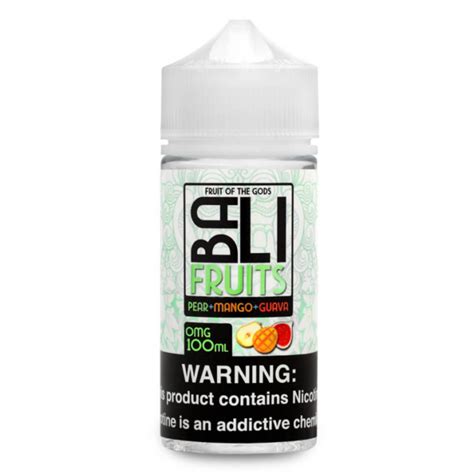 Bali Fruits Pear Mango Guava All 4 Vaping