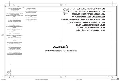 Garmin Gpsmap Mfd Flush Mount Template