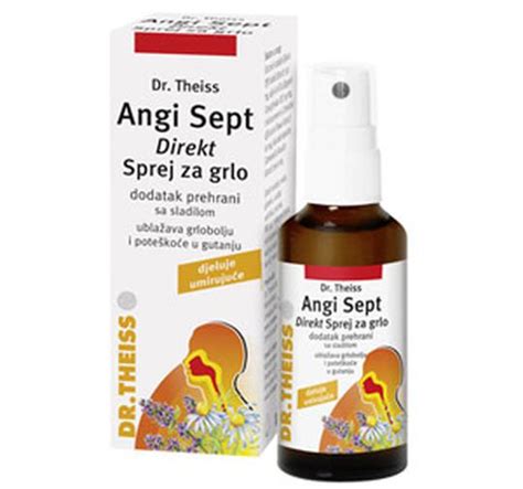 Angisept Direkt Sprej Za Grlo 30 Ml Online Ljekarna