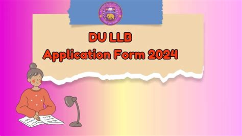 DU LLB Application Form 2024 Ongoing Admission Uod Ac In How To