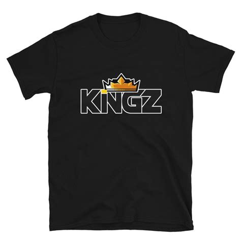 Kingz Crown Logo T Shirt Unisexe à Manches Courtes Etsy